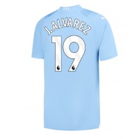 Manchester City Julian Alvarez #19 Heimtrikot 2023-24 Kurzarm